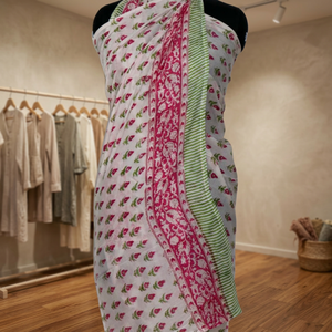 Nuevo Vestido de Baño Sarong Pareo para Mujer, Fabricante Indio, Venta al Por Mayor, Personalizado, Transpirable, Tejido con Patrón de Flores, Polialgodón - Product Image 3