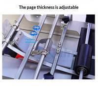 Machine d'étiquetage automatique pour sachets préformés, machine d'étiquetage pour sachets doypack, applicateur d'étiquettes, machine d'étiquetage pour sachets plats