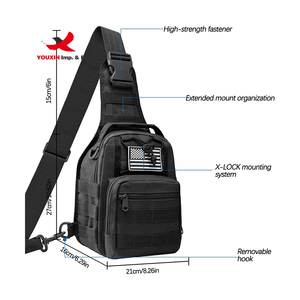 RTS Bulk Mixed Order Men Fashion Chest Bag Hiking Camping Crossbody Small <b>Backpack</b> Shoulder Chest Bag - Product Image 2