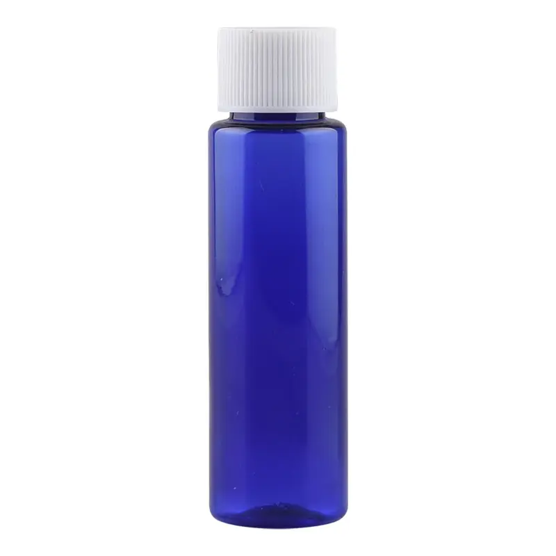 Factory direct sales 30ml PET plastic screw cap travel easy to carry cosmetics dispenser emulsion bottle