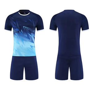 KUYI Conjunto Deportivo Personalizado para Adultos, Camiseta de Manga Corta para Escuela Primaria, Uniforme de Fútbol para Entrenamiento, Estilo Conjunto para Fútbol en Grupo - Product Image 2