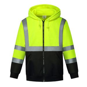 reflective work hoodie