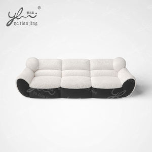 Canapé comprimé canapé 3 places ensemble canapé emballé sous vide sans cadre en <span class=keywords><strong>bois</strong></span> massif meubles de salon modernes - Product Image 3