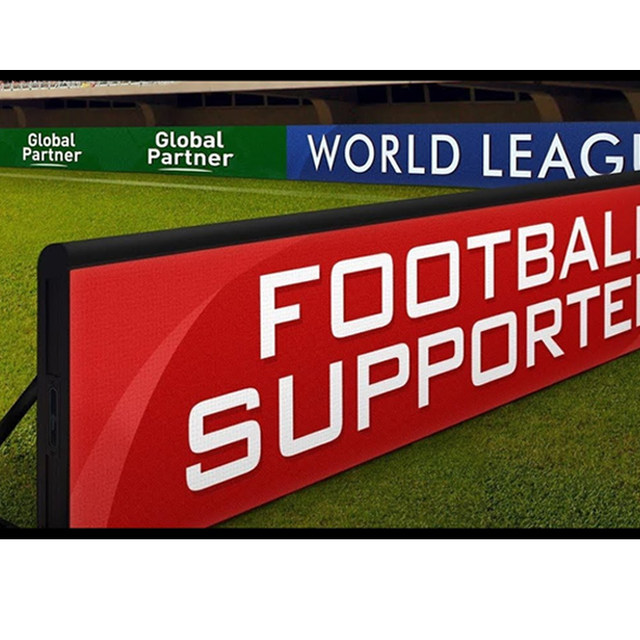 Factory Outdoor Sports Hd P6.67 P8 P10 Soccer Football Stadium Fence Led Advertising Panel Perimeter Boards Led Screen Display