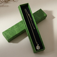 Boîte rigide en papier avec couvercle et base personnalisée Everwin, élégante, pour emballage cadeau de bijoux, boîte de rangement pour bracelet et collier