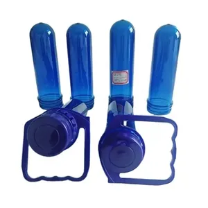 65/75/85/95/105/115/125/135g dark blue plastic pet water preform 46mm 500ml custom pet preform for mineral water bottle