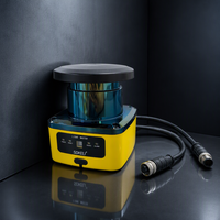 Scanner de sécurité laser LiDAR industriel KELI KLM, zones de sécurité réglables, certifié TUV, IP65, pour la sécurité des robots