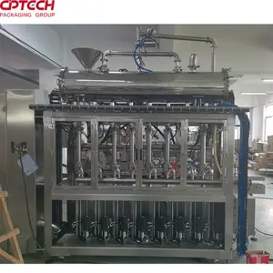 broth prepared by steaming chicken sauce filling machine chicken sauce filling machine into bottles