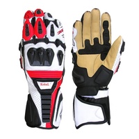 Moto Gants Chauds D'équitation Motards Moto Gants D'hiver À Écran Tactile Étanche Doigt Complet Unisexe En Cuir (ae)***