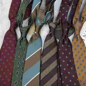 Cravate vintage pour homme, motif cachemire, 8 cm, pour costume, chemise, marié, mariage, affaires, formel, professionnel, rayée - Product Image 1