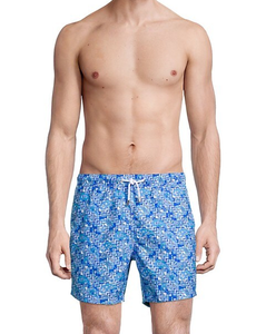 Short de sport en coton pour hommes Séchage rapide Nouveau style Imprimé Short de plage Motif vintage uni Short de bain personnalisé à la mode - Product Image 4