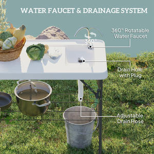 Tente de camping portable avec hauteur réglable et matériau en PVC pour une utilisation en extérieur et en voyage - Product Image 6