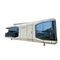 Capsule spatiale mobile Lu Ban Zhu Sanya pour le tourisme, B&B sans restriction de zone, en aluminium, avec isolation EPS