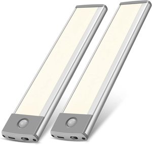 USB có thể sạc lại hiện đại đêm đèn với Magnetic Wall Mount warodrobe ánh sáng dưới Led tủ cảm biến chuyển động đèn Led - Product Image 1