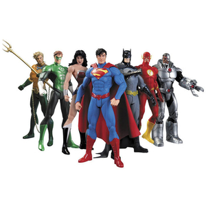 7 figurines de jouets de dessin animé de héros mignons Statue Animal pour cadeau de décoration de garçon - Product Image 1