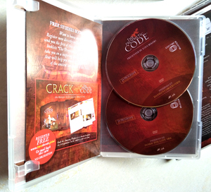 12x Double étui transparent Dvd Total 24 pièces DVD avec cartes d'essai dans une boîte d'affichage triangulaire comme emballage cadeau de marketing de détail - Product Image 5