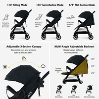 Poussette double multifonction 3 en 1 pliable pour jumeaux, chariot de transport pour nourrissons et tout-petits