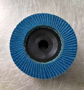 Disque à lamelles en oxyde d'aluminium 40-320 grains 4 pouces 5 pouces pour le meulage du métal, l'ébavurage et la finition de surface - Product Image 1
