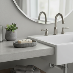 Portasapone in Poliresina MSV NORDEN Grigio Scuro - Product Image 3