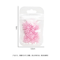 50pcs acrylique fleur 3D Nail Art décorations printemps été résine fleur ongles breloques conception strass bricolage manucure accessoires