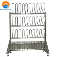 Secador de Zapatos Eléctrico Industrial ZBHT de Acero Inoxidable 304, Multivoltaje (380V/220V) para Secado de Botas en Mataderos