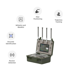 <span class=keywords><strong>Équipement</strong></span> portable de détection de drones, détecteur de signal UAV intégré, système d'amplification de puissance numérique, alarme, prévenir les intrusions, alerte précoce - Product Image 5