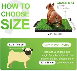 Tapis de propreté pour chien à 3 couches, plateau d'apprentissage pour chiot, tapis d'entraînement en plastique pour l'intérieur, idéal pour l'apprentissage de la propreté de votre chien - Product Image 5