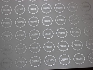 Kunden spezifische Verpackung für romantische Lieferung Gedruckter selbst klebender privater wasserfester Schokoladen aufkleber - Product Image 4