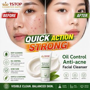 Nettoyant Visage Hydratant au Beurre de Karité et à la Gelée Pétrolée, Nettoyage en Profondeur des Pores, Contrôle du Sébum, Bases Cosmétiques - Product Image 1