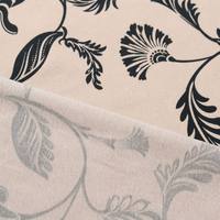 Tissu tricoté en soie de lait et élasthanne, léger, 150 GSM, respirant, à motif floral, extensible, pour housses de canapé et de chaise, directement de l'usine