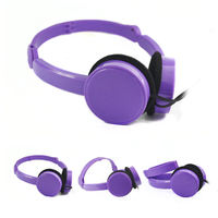 Casque de jeu filaire de haute qualité fabriqué en Chine avec prise jack 3,5 mm, écouteurs musicaux, plusieurs couleurs, écouteurs filaires pour PC pour enfants