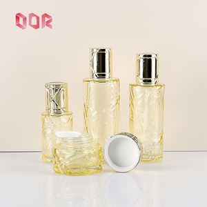 Bocaux cosmétiques en verre transparent personnalisés de 40 à 120 ml, fabriqués directement en usine, vides, pour crème pour les yeux, crème pour le visage, soin de la peau, avec pompe pulvérisateur, impression sérigraphique - Product Image 1