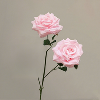Rosa Hochzeits-Kunstblumenstrauß, Rose Phalaenopsis Lilie Hortensie Blumenarrangement, Party- und Heimdekoration Blumen Großhandel