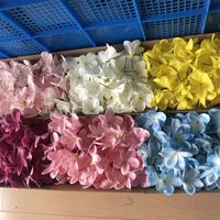 G-1022 livraison rapide PU artificiel frangipanier mousse chapeaux hawaïen oeuf fleurs pour la décoration