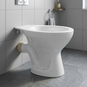 Magenta Comfort Height One Piece Ceramic EWC S Trap Dual Flush European Water Closet Toilet - Product Image 3