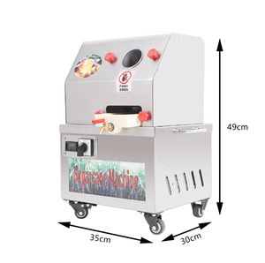 Máquina Extractora de Jugo de Caña de Azúcar de Acero Inoxidable, con Motor, de Sobremesa, 450W, 220/380V/110V, Superventas - Product Image 1