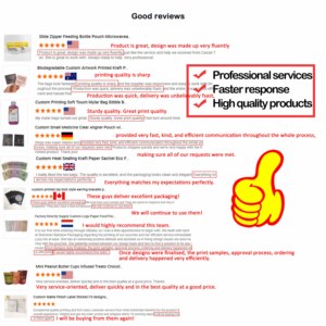 Sac personnalisé imprimé, pochette zippée debout pour confiture de fruits, pâte à <span class=keywords><strong>tartiner</strong></span> sucrée, emballage alimentaire, sac refermable - Product Image 5