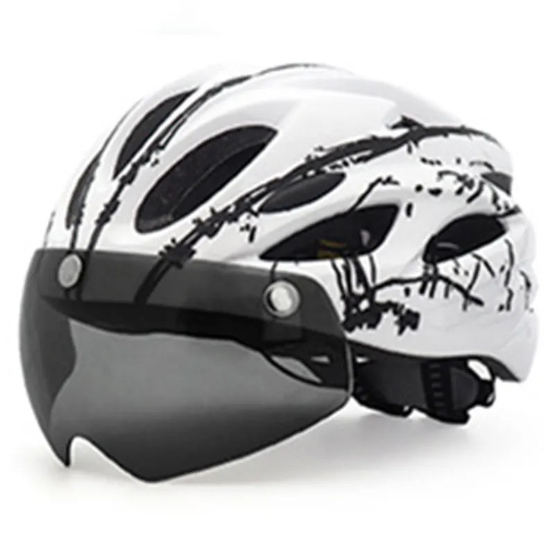 Amazon Hot Selling Sonnenbrille EPS PC Reithelm, Fabrik Großhandel Aero dynamischen Fahrrad helm