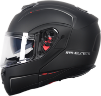 Casque de moto modulaire avec LOGO personnalisé avec fonction rabattable Matériau ABS Évent de spoiler galvanisé certifié DOT