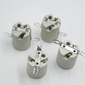High Quality China Manufacturer Electric Threaded Decorative <strong>Porcelain</strong> <strong>Socket</strong> Ceramic E27 <strong>Lamp</strong> Holder