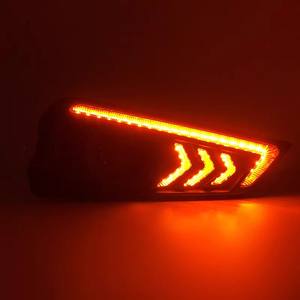 Pare-chocs avant TYPY blanc bleu DRL avec clignotant ambre 2 pièces LED DRL pour Honda City 2015-2019 - Product Image 5