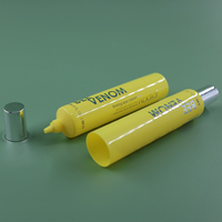 Tube de maquillage personnalisé en gros avec logo, tube éponge en plastique de 10/15/20/50 ml, tube à presser pour crème solaire, emballage cosmétique