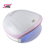 Lampe à ongles UV/LED professionnelle de salon SML, nouvelle génération, double source, haute puissance, séchage rapide, double longueur d'onde