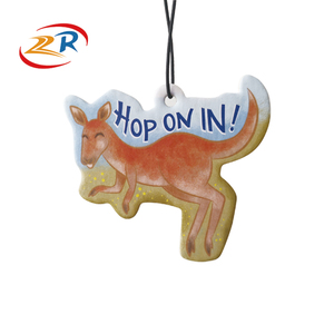 Profumatore per Auto in Carta Personalizzato a Forma di Albero, Nuovo Aroma di Auto Nuova, in Cotone - Product Image 1