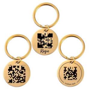 Llavero con Código QR Personalizado a Precio de Fábrica, Llavero con Escaneo QR de Canción Favorita, Llavero de Música <span class=keywords><strong>Spotify</strong></span>, Etiqueta para Perro, Canción de Gato, Información de la Empresa - Product Image 2