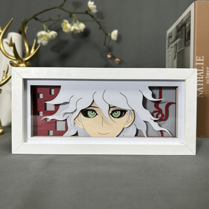 Anime ojo caja de luz <span class=keywords><strong>Danganronpa</strong></span> <span class=keywords><strong>3</strong></span> Nagito Komaeda caja de luz personalizar Manga Led lámpara de noche decoración de dormitorio luz nocturna animación - Product Image 2