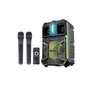 Meilleure vente Haut-parleur professionnel de fête karaoké <span class=keywords><strong>Halo</strong></span> étanche IPX4 sans fil avec lumière colorée et microphone - Product Image 2