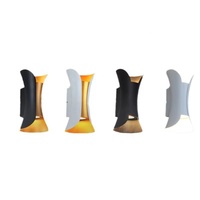 Lampe murale d'extérieur de café moderne éclairage extérieur étanche lumière haut et bas 6W 9W 16W applique murale extérieure