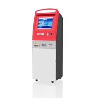 Máquina de quiosco de colección de monedas de automatización de autoservicio con pantalla táctil para banco