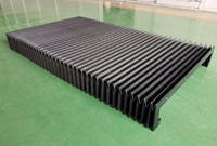 Protection accordéon CNC pliable – Housse en nylon certifiée ISO9001 et CE, résistante à la poussière, à l'eau, à l'huile et au feu